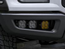 SS3 LED Fog Light Kit for 2017-2020 Ford Raptor Yellow Max Diode Dynamics