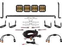 SS5 Stealth Grille LED 4-Pod Kit for 2014-2023 Toyota 4Runner, Sport Yellow Combo Diode Dynamics