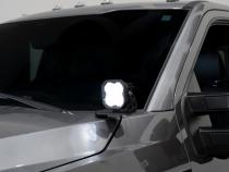Stage Series Ditch Light Kit for 2017-2022 Ford Super Duty, C2 Pro White Combo Diode Dynamics