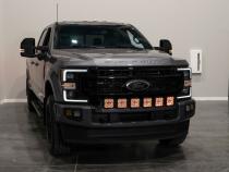 SS5 6-Pod CrossLink Grille Lightbar Kit for 2020-2022 Super Duty, Sport White Combo Diode Dynamics