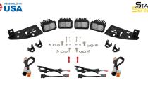 SSC2 LED Fog Pocket Kit for 2019-Present Ram, White Sport Diode Dynamics