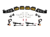 SSC2 LED Fog Pocket Kit for 2019-Present Ram, Yellow Sport Diode Dynamics
