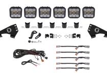 20-Present Polaris RZR SS5 Sport CrossLink Roof White Combo Lightbar Kit Diode Dynamics