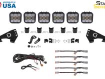 20-Present Polaris RZR SS5 Sport CrossLink Roof White Combo Lightbar Kit Diode Dynamics