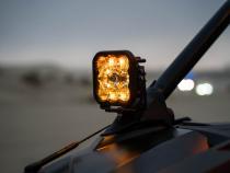 20-Present Polaris RZR A-Pillar LED Pod Bracket Kit Diode Dynamics