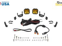 SS3 LED Bumper 1.25 Inch Roll Bar Kit, Sport White Combo (Pair) Diode Dynamics