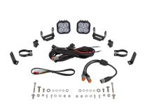 SS3 LED Bumper 2 Inch Roll Bar Kit, Sport White SAE Fog (Pair) Diode Dynamics