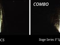 SS5 7-Pod CrossLink Mounting Kit for Prinsu/Sherpa Roof Racks, Pro Yellow Combo Diode Dynamics