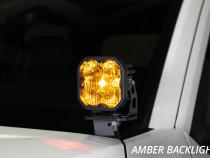 SS3 LED Ditch Light Kit for 2024-Present Toyota Tacoma, Sport Yellow Combo Diode Dynamics