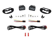 SSC2 LED Fog Light Kit for 2008-2010 Honda Odyssey, Cool White (6000K) Pro White SAE Fog Diode Dynamics
