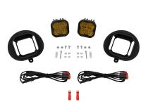 SS3 SAE/DOT Type DR Fog Light Kit Yellow (3000K) Pro (36 watts) Yellow SAE Fog Diode Dynamics