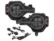 2021-2024 Ford Bronco Sequential LED Projector Headlights Pair Form Lighting