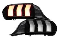 24-25 Ford Mustang Sequential LED Tail Lights, Smoked (Pair) Form Lighting