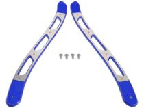 2015-2019 Chevrolet HD/GMC HD LML L5P Duramax Billet Corner Brace Flag Red HSP Diesel