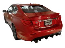 Infiniti Q50 Rear Diffuser Unpainted For 14-17 Infiniti Q50 Stillen