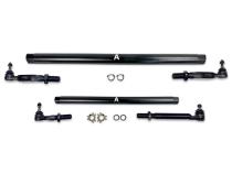 Heavy Duty ProLock DOM Steel Tie Rod and Drag Link Assembly Fits: 14-24 Ram 2500/3500 Apex Chassis