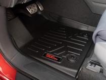 Floor Mats Front Row  and Rear Row CrewMax Toyota Tundra 2WD/4WD (22-23) Rough Country