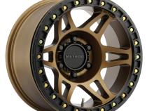 Aluminum Wheels 17x9 Beadlock MR106 Bolt Pattern 5 On 127 Offset -44 Lip Size 0 Method Bronze BRZ Method