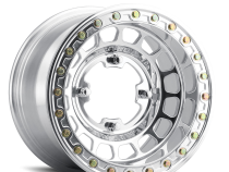 Aluminum Wheels 15x10 MR413 Beadlock UTV Bolt Pattern 5 On 114.3 Offset 0 Lip Size 3.31 Polished Method