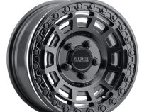 Aluminum Wheels 15x10 MR415 Beadlock UTV Bolt Pattern 5 On 114.3 Offset 25 Lip Size 2.09 Matte Black MB Gloss Black Ring Method