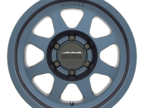 Aluminum Wheels 15x7 Bead Grip MR701 Bolt Pattern 5 On 100 Offset 15 Lip Size 0.91 Bahia Blue BL Method