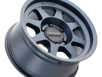 Aluminum Wheels 17x9 Bead Grip MR701 Bolt Pattern 5 On 127 Offset -12 Lip Size 1.97 Bahia Blue BL Method