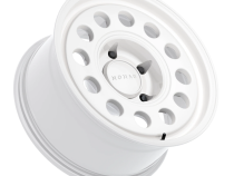 Aluminum Wheels 15x7 501SA Convoy Salt White 5 On 114.3 Bolt Pattern 83.82 Bore -10 Offset Nomad Wheels