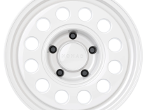 Aluminum Wheels 17x7.5 501SA Convoy Salt White 5 On 130 Bolt Pattern 78.1 Bore 50 Offset Nomad Wheels