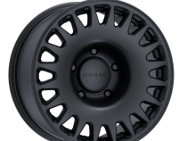 Aluminum Wheels 17x8.5 503SB Sahara Stain Black 5 On 127 Bolt Pattern 78.1 Bore 0 Offset Nomad Wheels