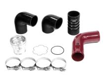 HSP Replacement Cold Side Tube For 2011-2022 Ford Powerstroke F250/350 6.7 Liter-Silk Stain Black
