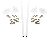 HSP Traction Bars For 2017.5-2022 Ford Powerstroke 6.7 Liter F250 Extended Cab Short Bed-Polar White