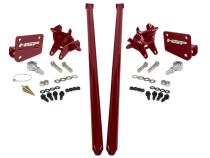 HSP Traction Bars For 2017.5-2022 Ford Powerstroke 6.7 Liter F350 SRW Regular Cab Long Bed-Illusion Cherry