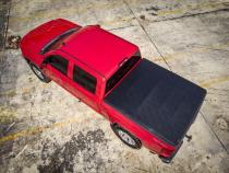 Soft Tri-Fold Bed Cover 14-18 Silverado/Sierra 1500 6 Foot 5 Inch Bed w/o Cargo Mgmt Rough Country