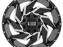 Aluminum Wheels 20x10 Wraith T-23 Gloss Black Machined 5 On 114.3/5 On 127 Bolt Pattern -12 Offset Twisted Off-Road