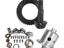 10.5 inch Ford 4.56 Rear Ring and Pinion Install Kit 35 Spline Positraction Yukon Gear &amp;amp; Axle