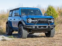 Safari Bar 12 Inch LED Light Bar Black Single Row OE Modular Steel Ford Bronco (21-25) Rough Country