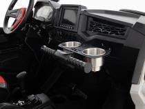 Passenger Grip Handle Dual Cup Holder Polaris RZR 4 900/RZR S 1000 Rough Country