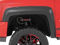 Pocket Fender Flares 5 Foot 9 Inch Bed Gas Door Chevy Silverado 1500 (14-18 &amp;amp; Classic) Rough Country