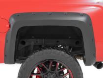 Pocket Fender Flares 5 Foot 9 Inch Bed Gas Door Chevy Silverado 1500 (14-18 &amp;amp; Classic) Rough Country