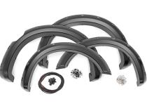Pocket Fender Flares Crew Cab W/O Emblem Gloss Black Nissan Titan (17-24) Rough Country