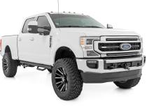 Nerf Steps Cab Length Crew Ford F-150/Lightning/F-250/F-350/Raptor (15-26) Rough Country