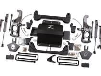 11-19 Silverado/Sierra 2500HD/3500HD 5.0 Inch Lift Kit With Top Overload With Fox Adventure  Shocks Zone Offroad