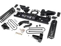 19-24 RAM 3500 5.5 Inch Radius Arm Bracket 5 Inch Rear Block With Overload Gas 6-Bolt T-Case Fox Adventure Shocks Zone Offroad