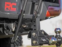 Dual Flag Pole Holder Mount for 2 Inch Hitch Rough Country