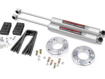 2.0 Inch Ford Leveling Lift Kit w/N3 Shocks For 2021 F-150 Rough Country