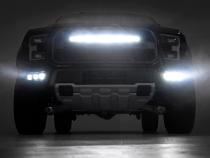 Ford 30 Inch LED Hidden Grille Kit w/Black Series DRL 17-20 Ford F-150 Raptor Rough Country