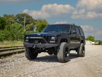 8 Inch CREE LED Light Bars Pair Black Series Rough Country