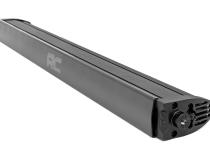 30 Inch CREE LED Light Bar Single Row Black Series w/Cool White DRL Rough Country