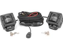 2 Inch Square LED SAE Fog Lights Pair Rough Country