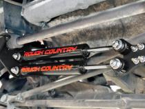 Jeep Dual Steering Stabilizer 87-95 Wrangler YJ Rough Country